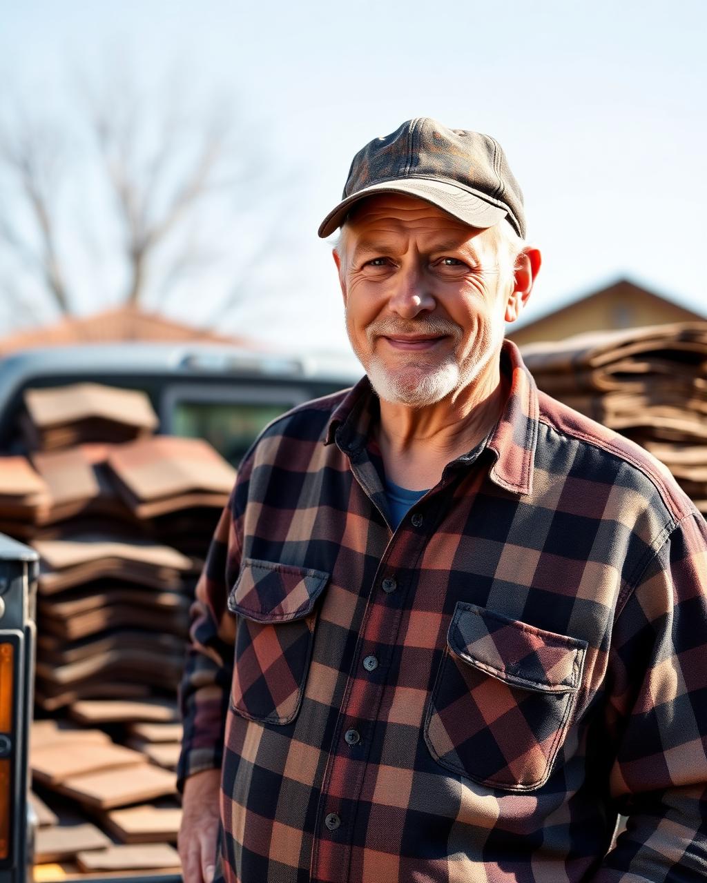 George Smith Sr., owner of Smith Roofing Company