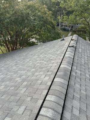 Ridge Vent Install · Cool Gray Run